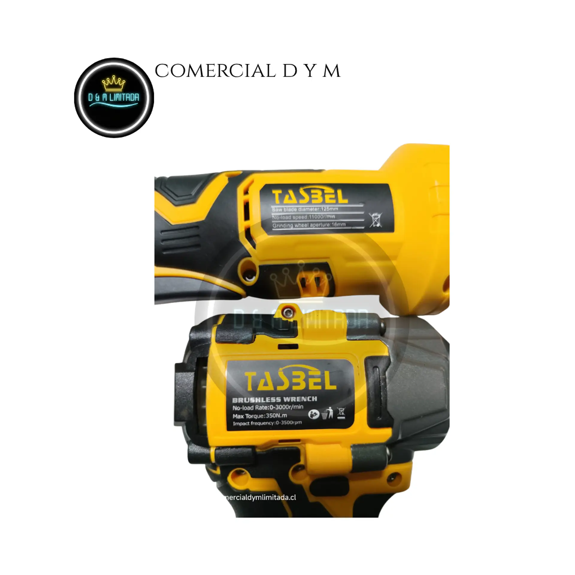 KIT ESMERIL + LLAVE DE IMPACTO  3