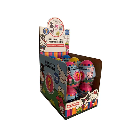 Huevitos sorpresa Hello kitty and friends