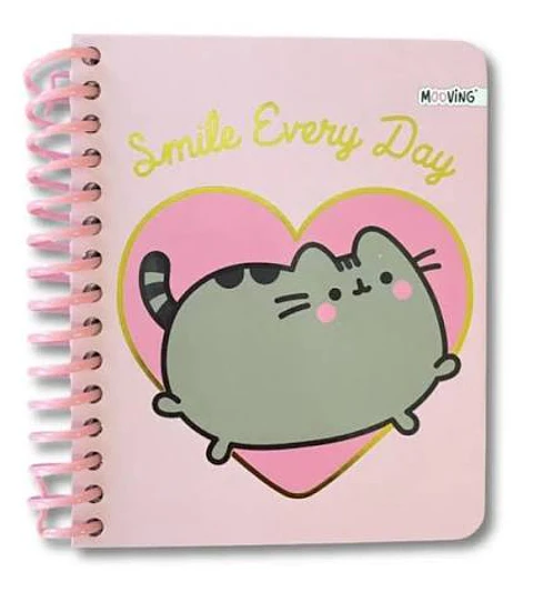 Cuaderno pocket Pusheen rosado