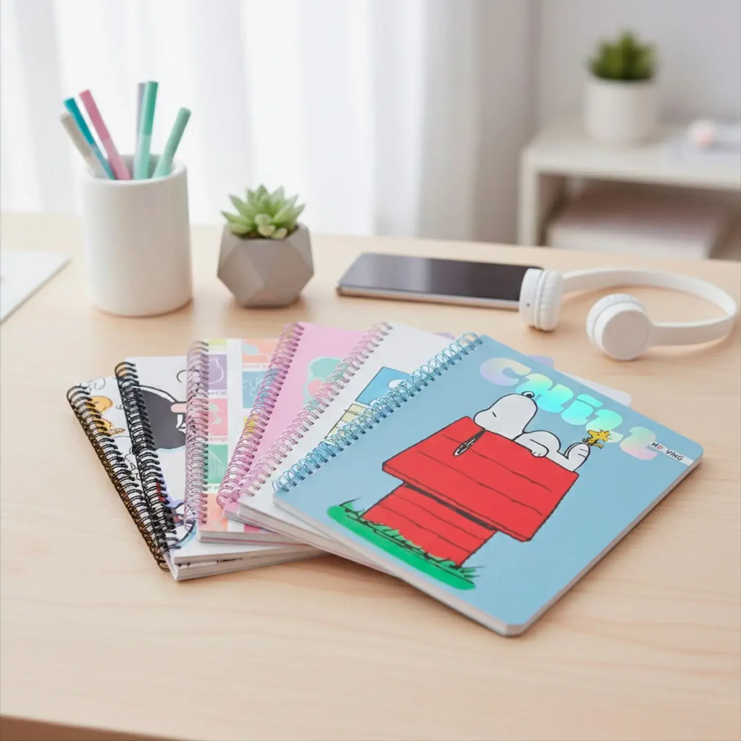Cuaderno universitario Snoopy  1