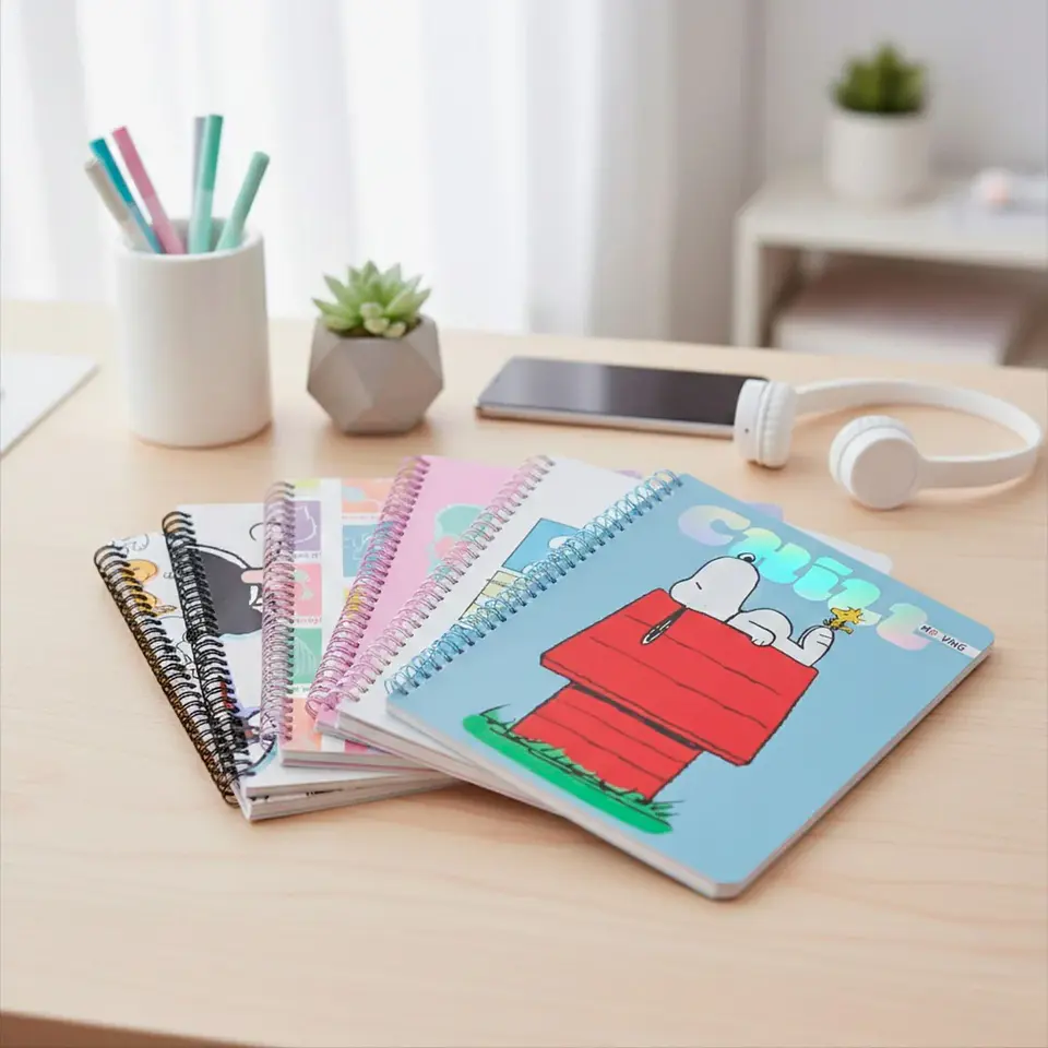 Cuaderno universitario Snoopy  1