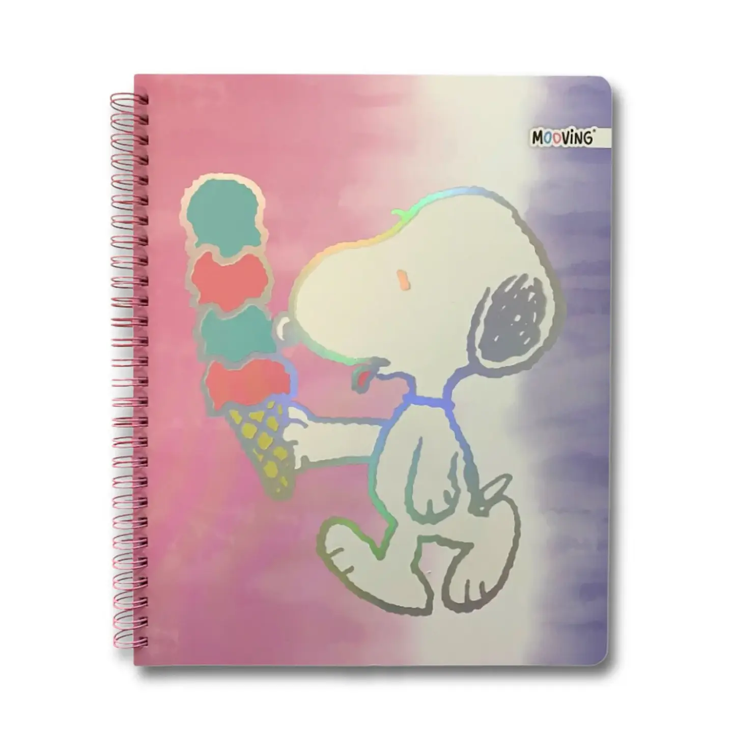 Cuaderno universitario Snoopy  3