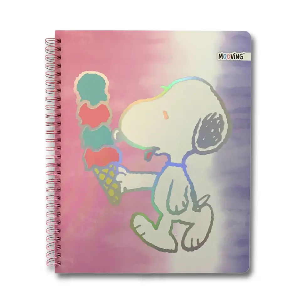 Cuaderno universitario Snoopy  3