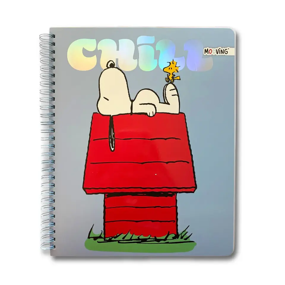 Cuaderno universitario Snoopy  4