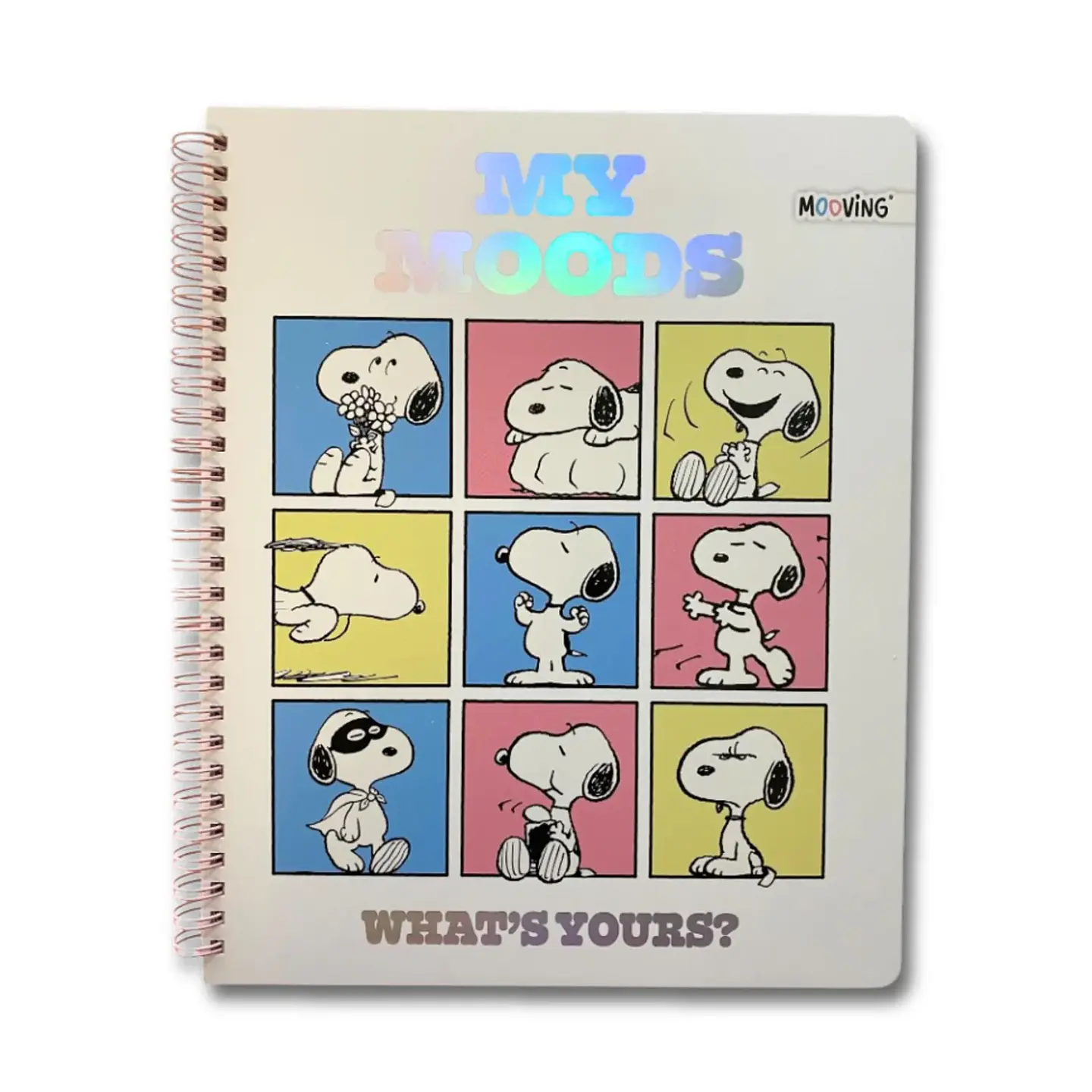Cuaderno universitario Snoopy  6