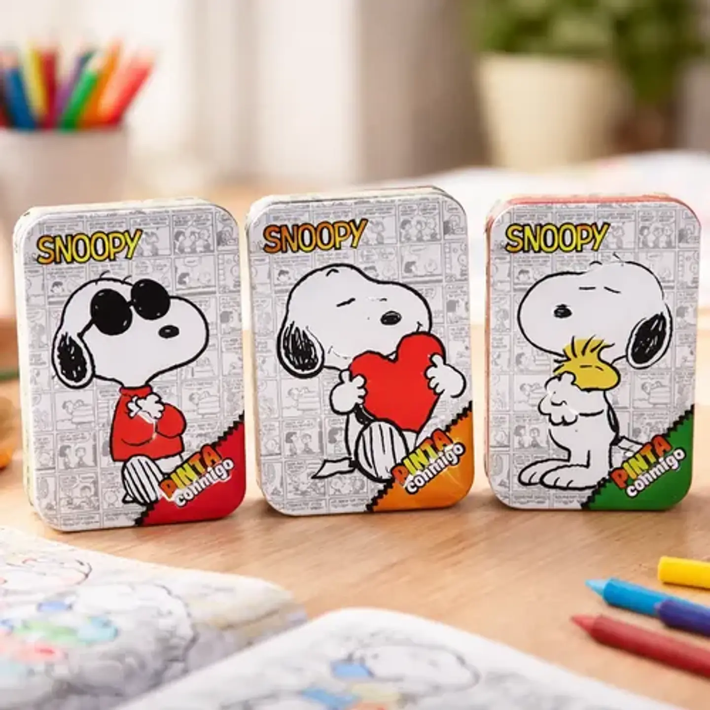 Lata pinta conmigo Snoopy 1