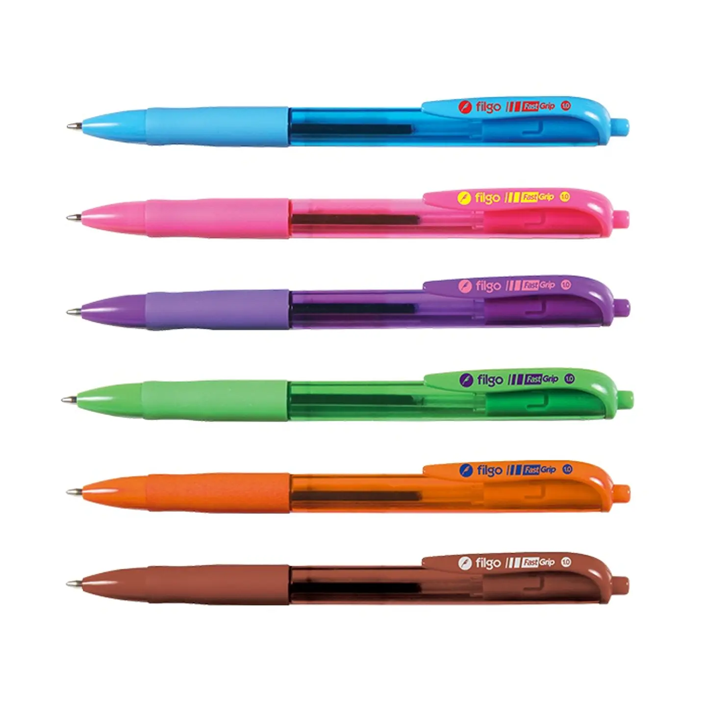Boligrafo retráctil fastgrip 1