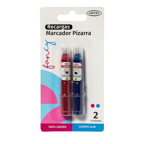 Recargas marcador pizarra