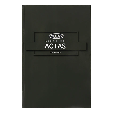 Libro de actas artel 100 hojas