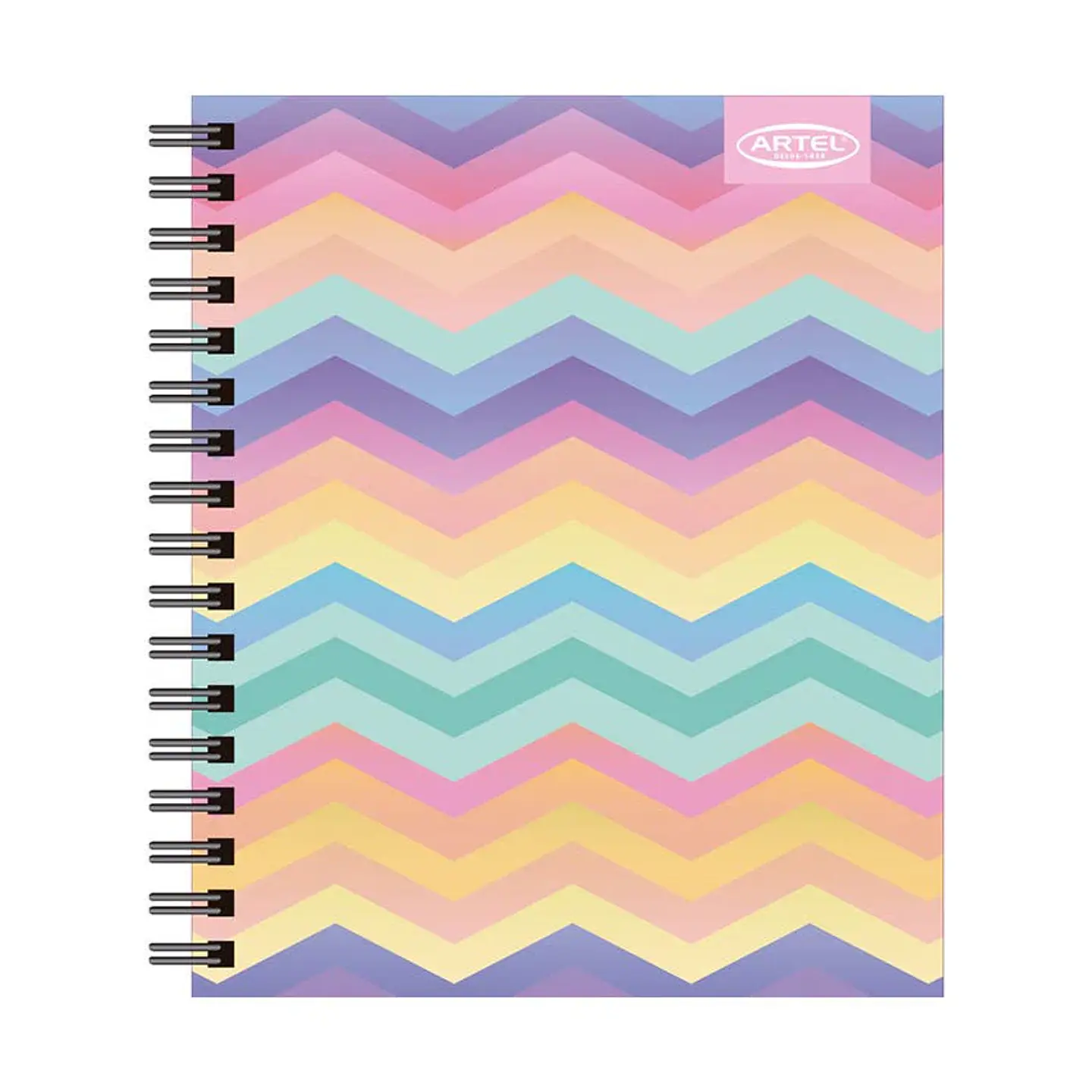 Cuaderno book 120 hojas color pastel 1