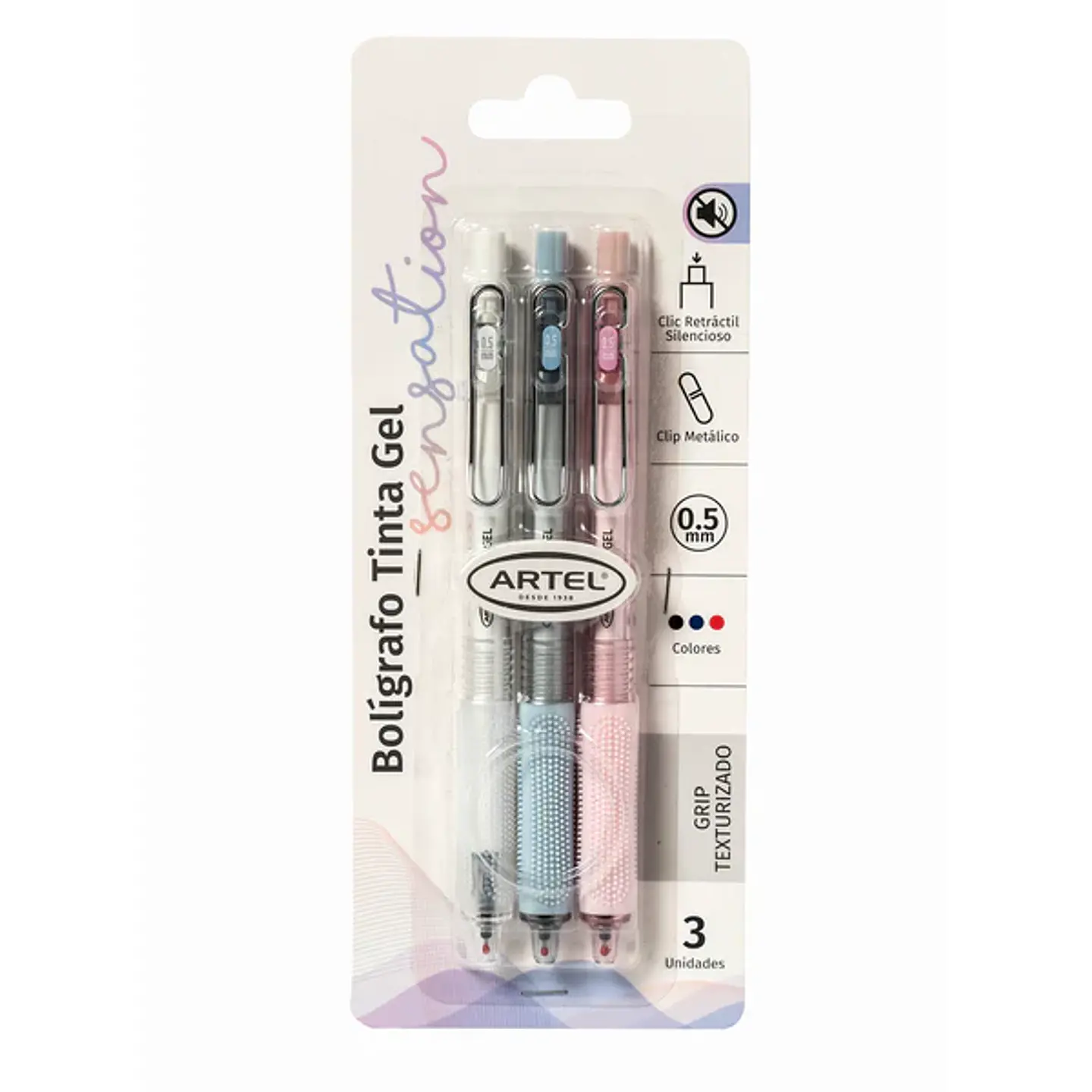 Bolígrafo tinta gel sensorial  1