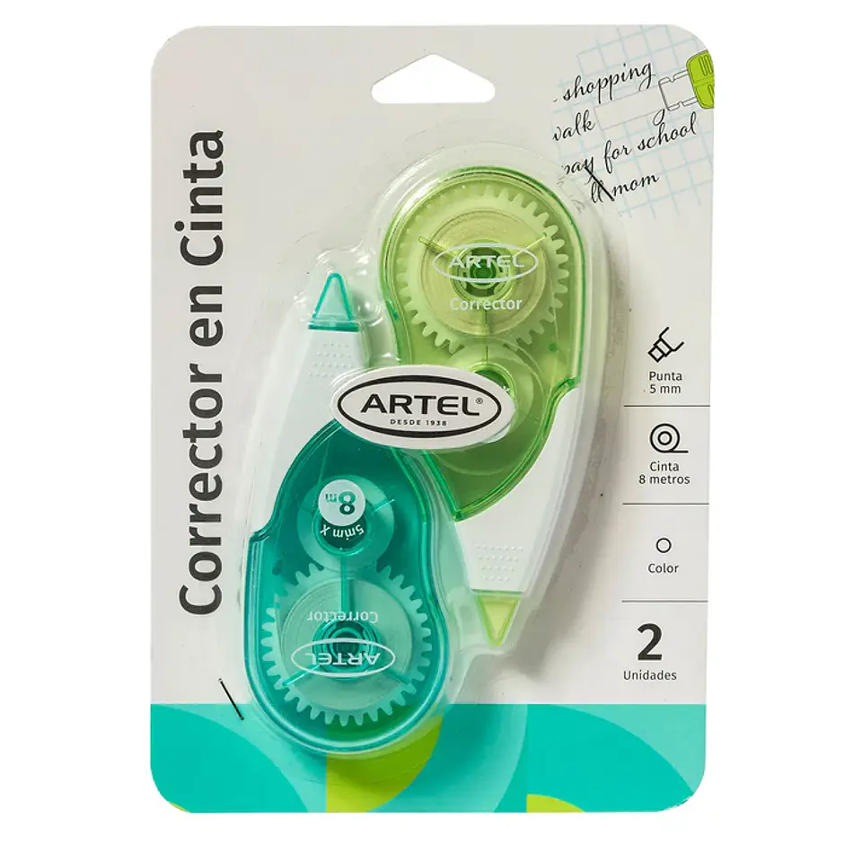 Pack correctores en cinta 2