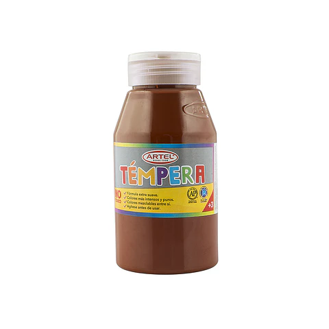 Frasco 250 Ml Témpera Siena Tostada 64