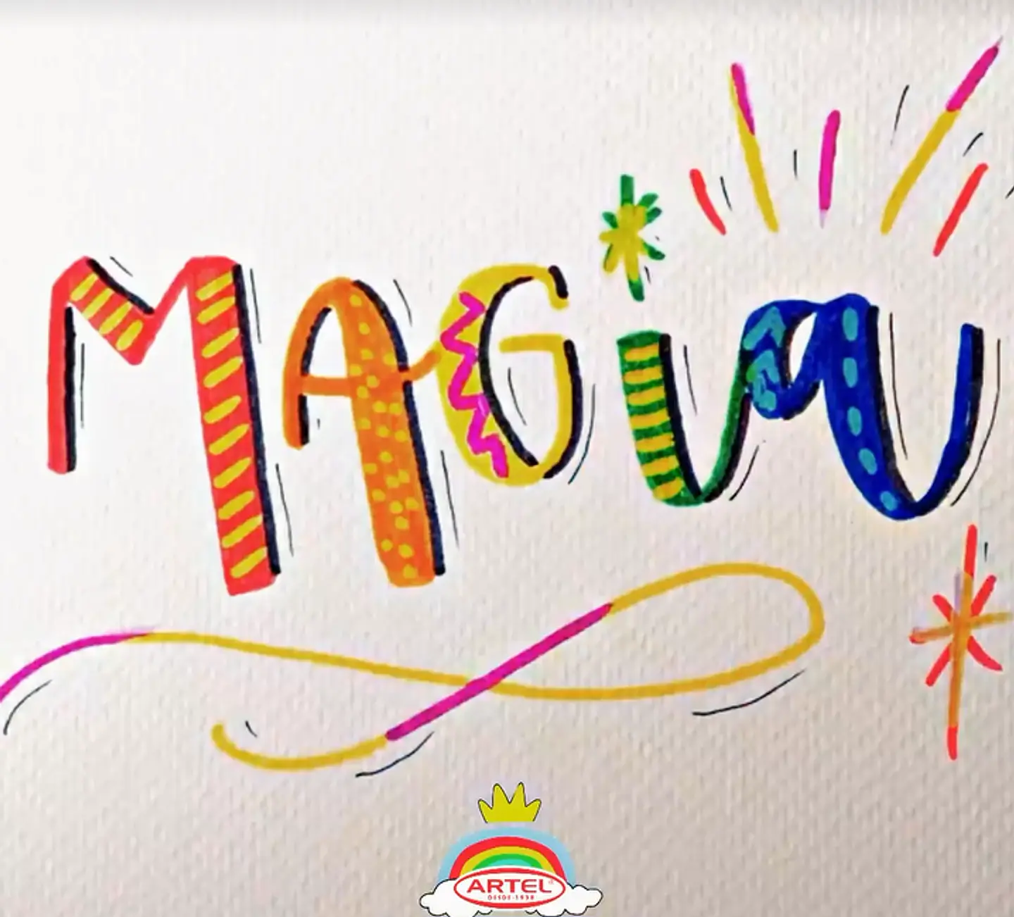 Marcador Mágico 10 Colores 2