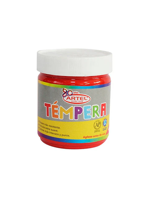 Frasco 100Ml Témpera Bermellón 88