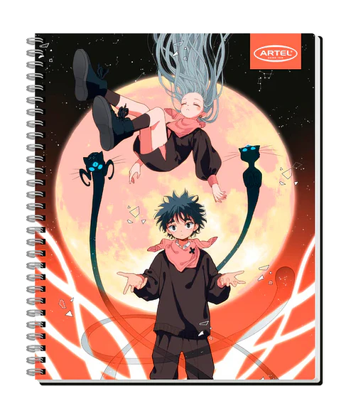 Cuaderno universitario 100 hojas Ilustradora Chilena