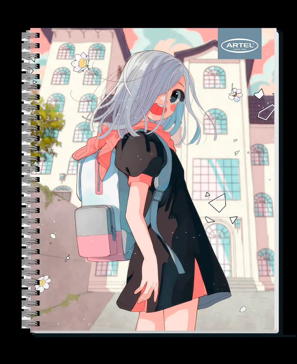 Cuaderno universitario 100 hojas Ilustradora Chilena 3
