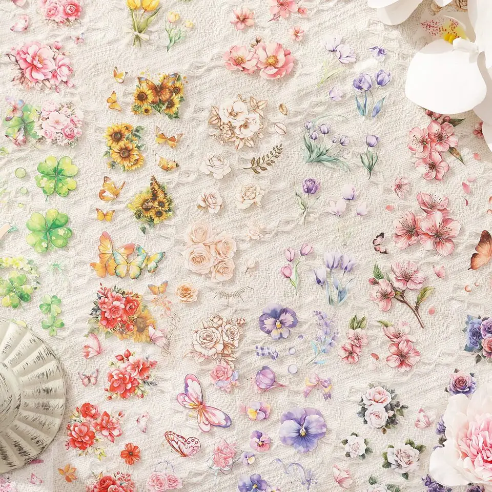Libro de Stickers Flor 2
