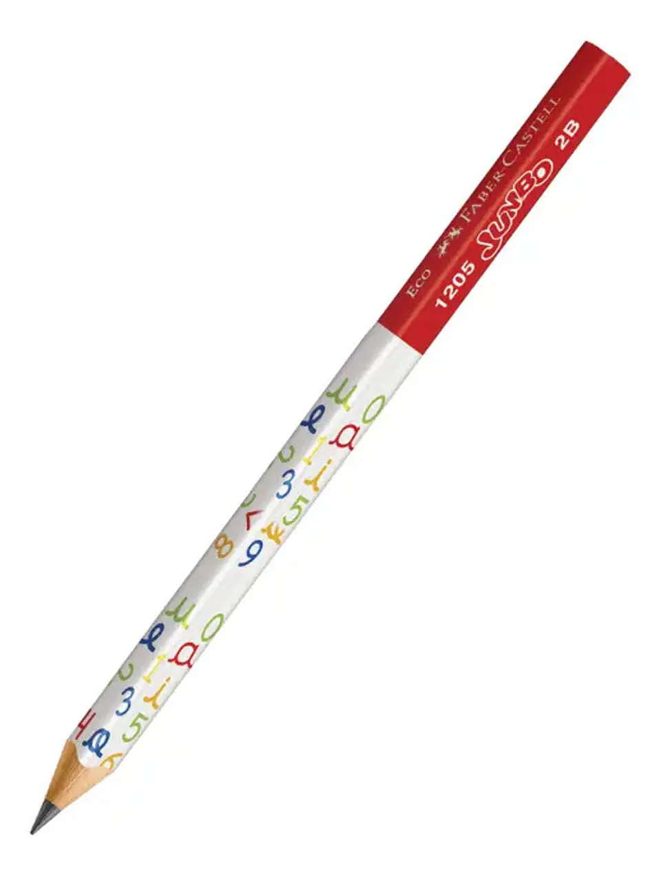 Lapiz Grafito 2b Jumbo Triangular Faber Castell X 6 2