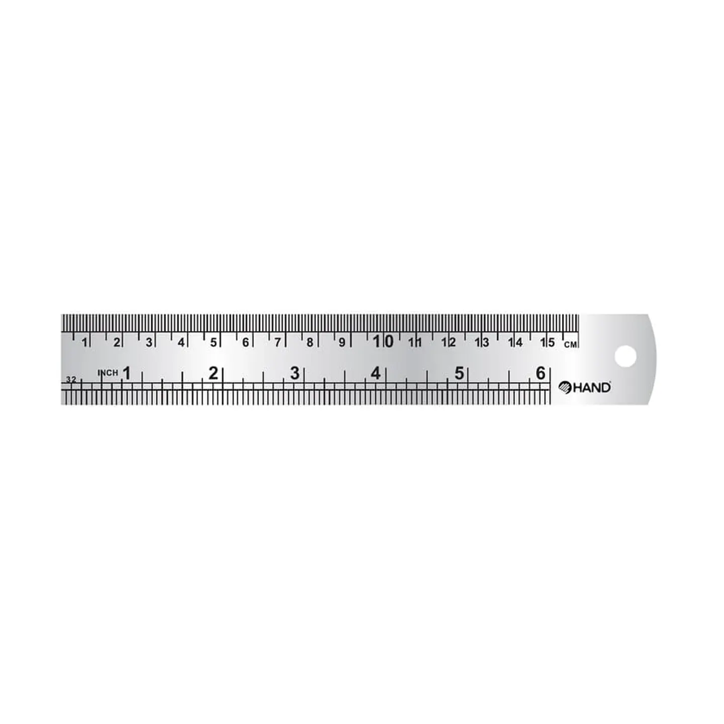 Regla graduada Hand 15 cm Acero Inoxidable 1