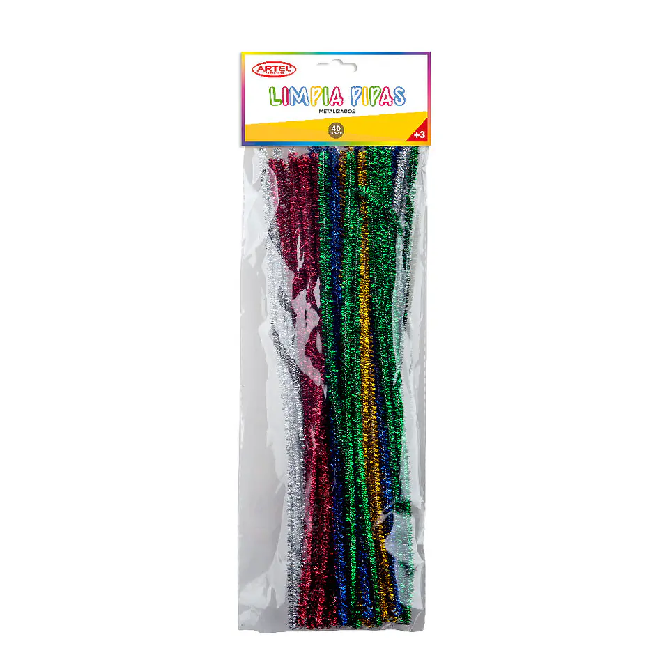 Limpia pipas metalizados Artel 1