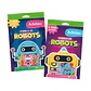 Set de +200 Stickers fábrica de robots Adetec - Miniatura 1