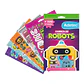Set de +200 Stickers fábrica de robots Adetec - Miniatura 2
