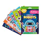 Set de +200 Stickers fábrica de robots Adetec - Miniatura 3
