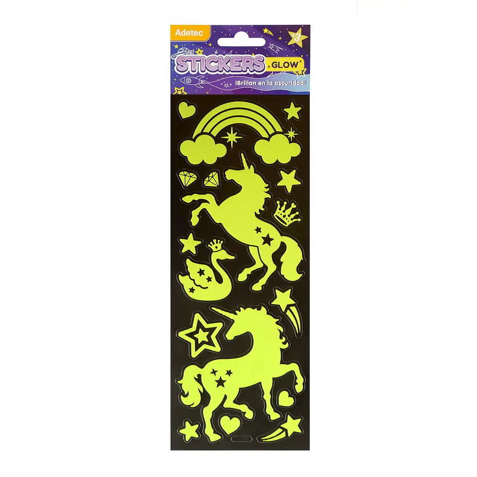 Stickers Glow! Brillan en la oscuridad 2