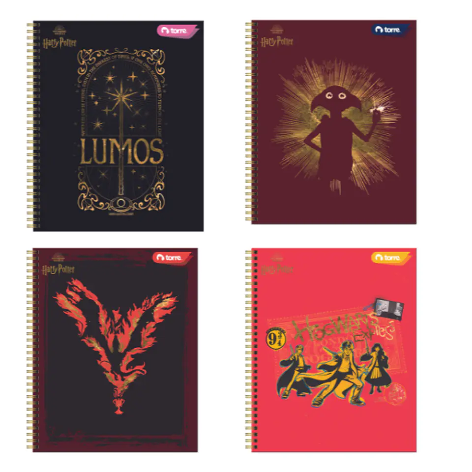 Cuaderno universitario Harry Potter 100 h. Torre 2