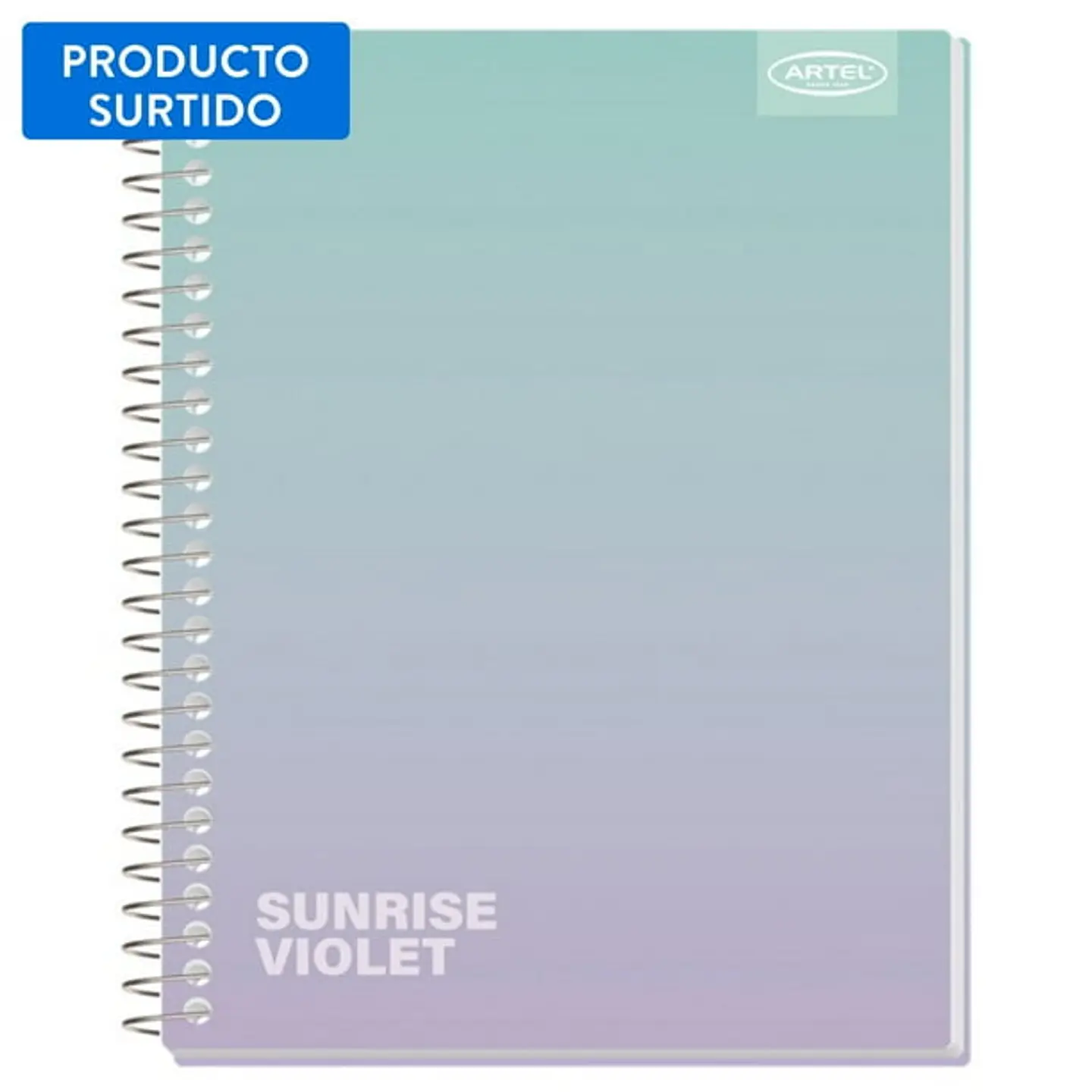 Cuaderno Universitario 150 Hojas pastel artel, producto surtido 1 un 2