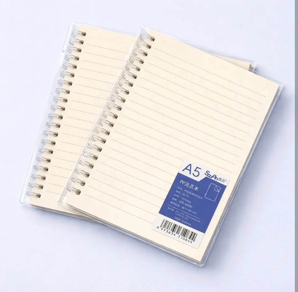 Libreta lineal anillada A5 1