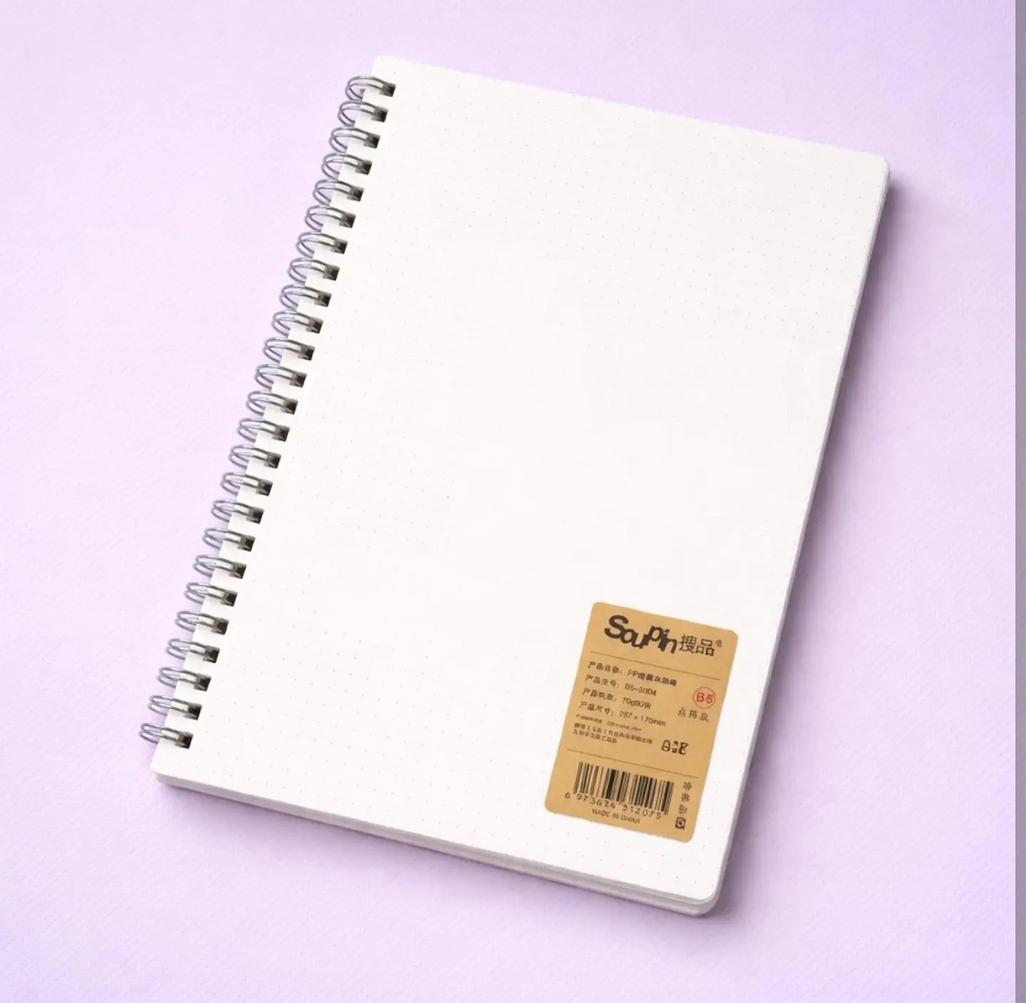 Libreta punteada B5 Soupin 1