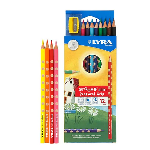 Lapices Groove Slime natural Grip Lyra