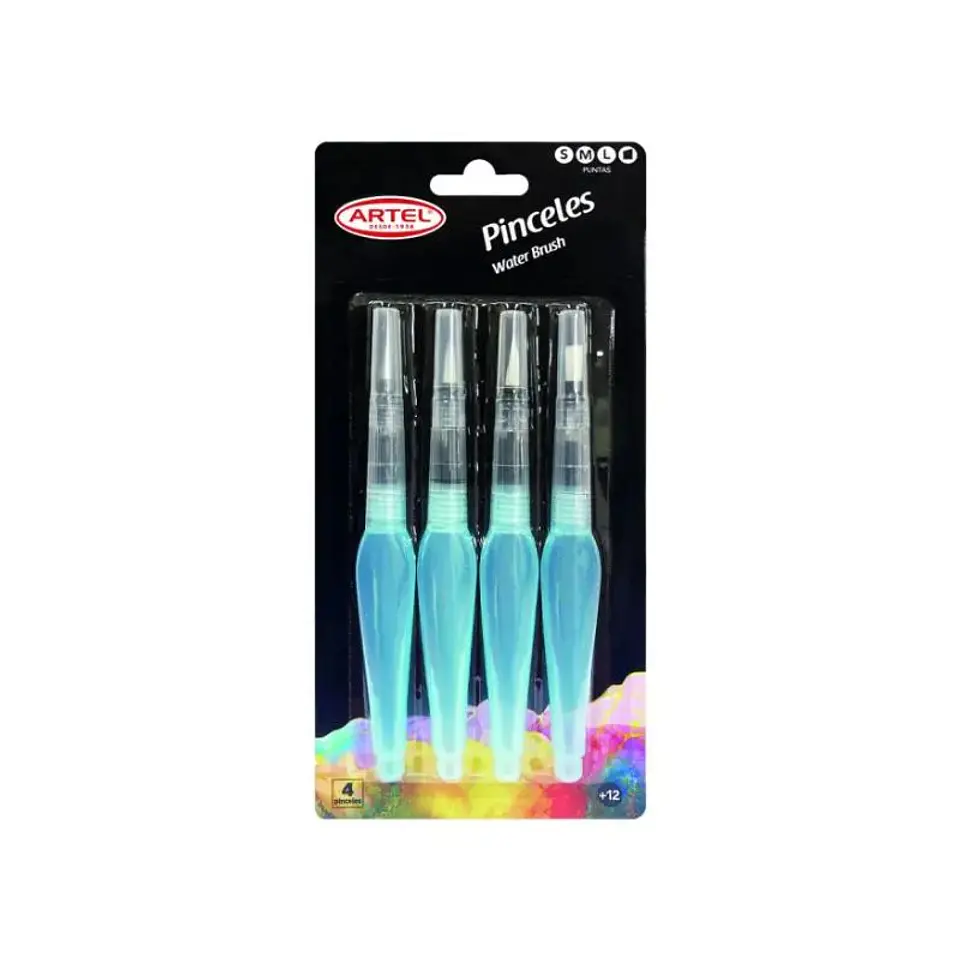 Set 4 Pinceles Artel Water Brush 1