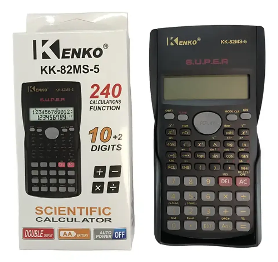 Calculadora Fx 82 Kenko Cientifica Profesional 240 Funciones 1