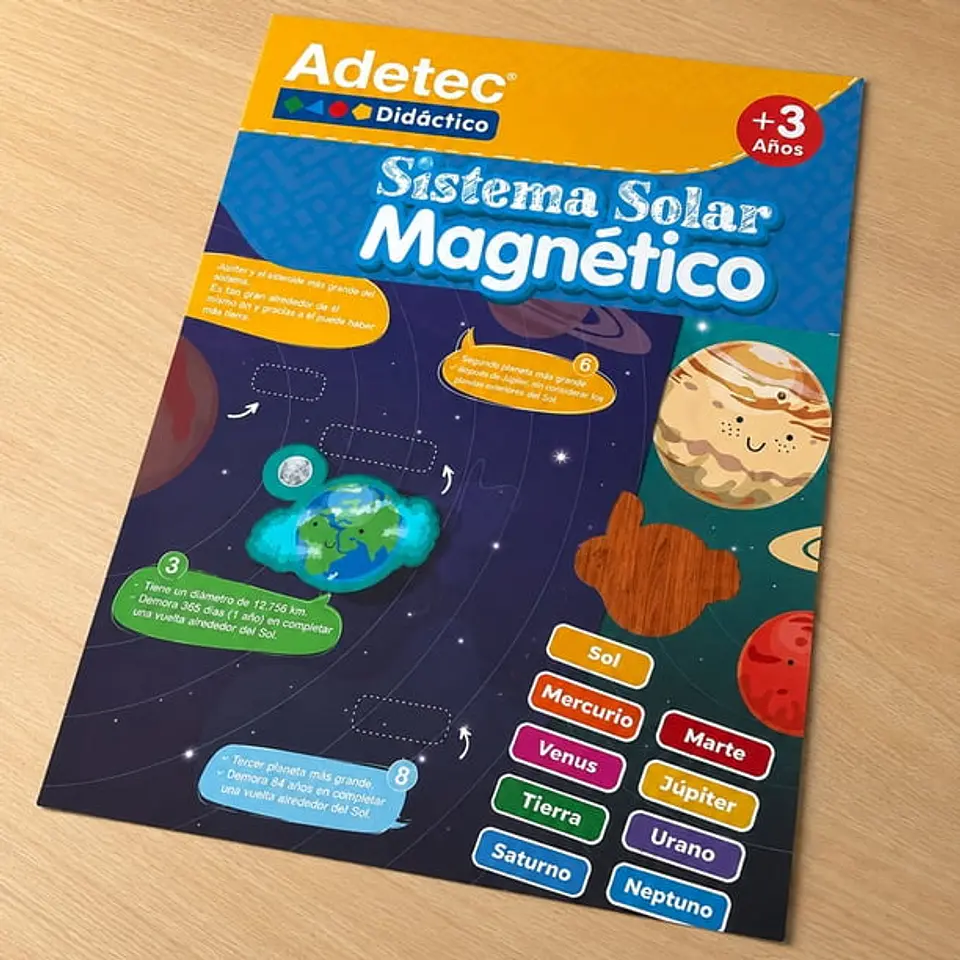 Sistema Solar Magnético de Adetec 3