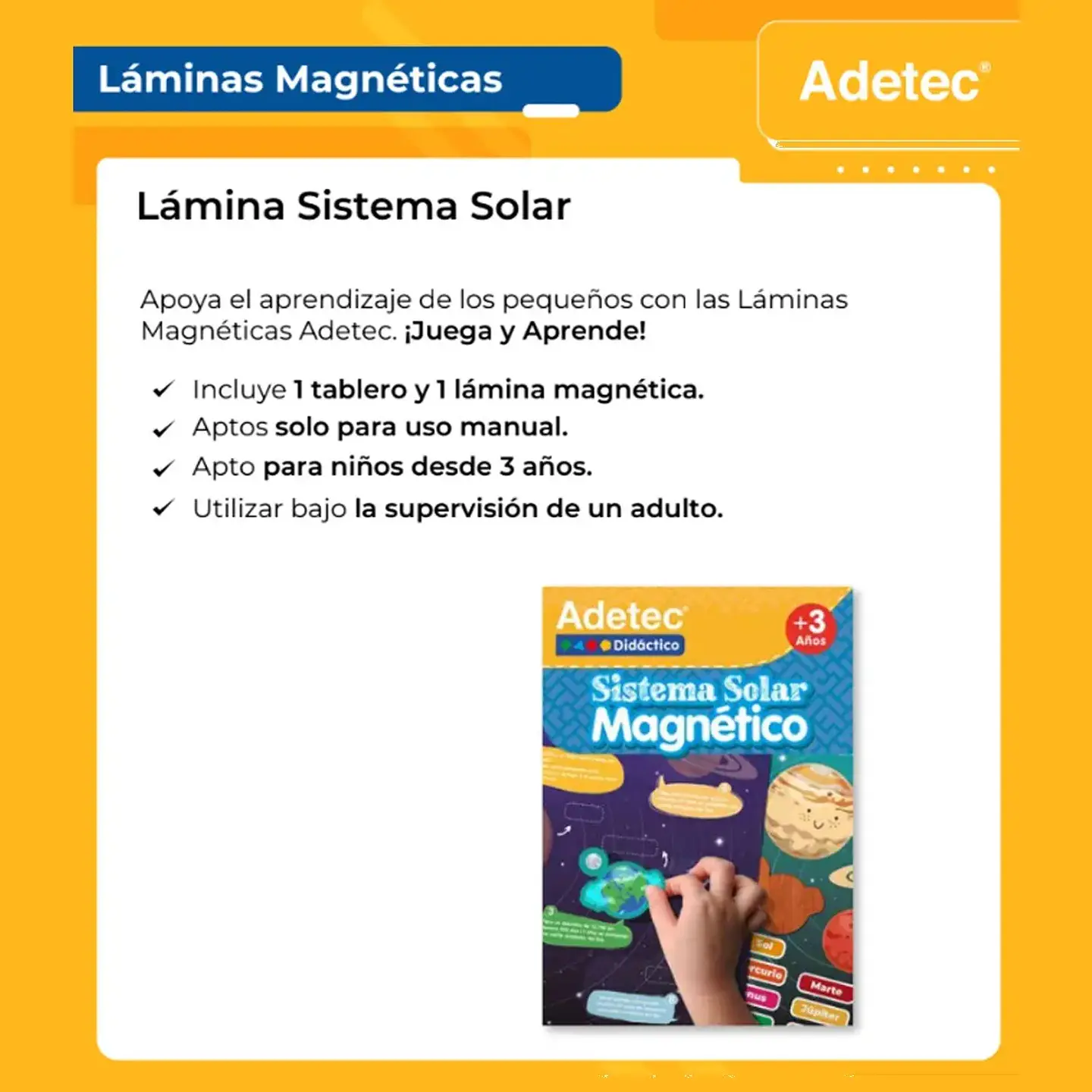 Sistema Solar Magnético de Adetec 4