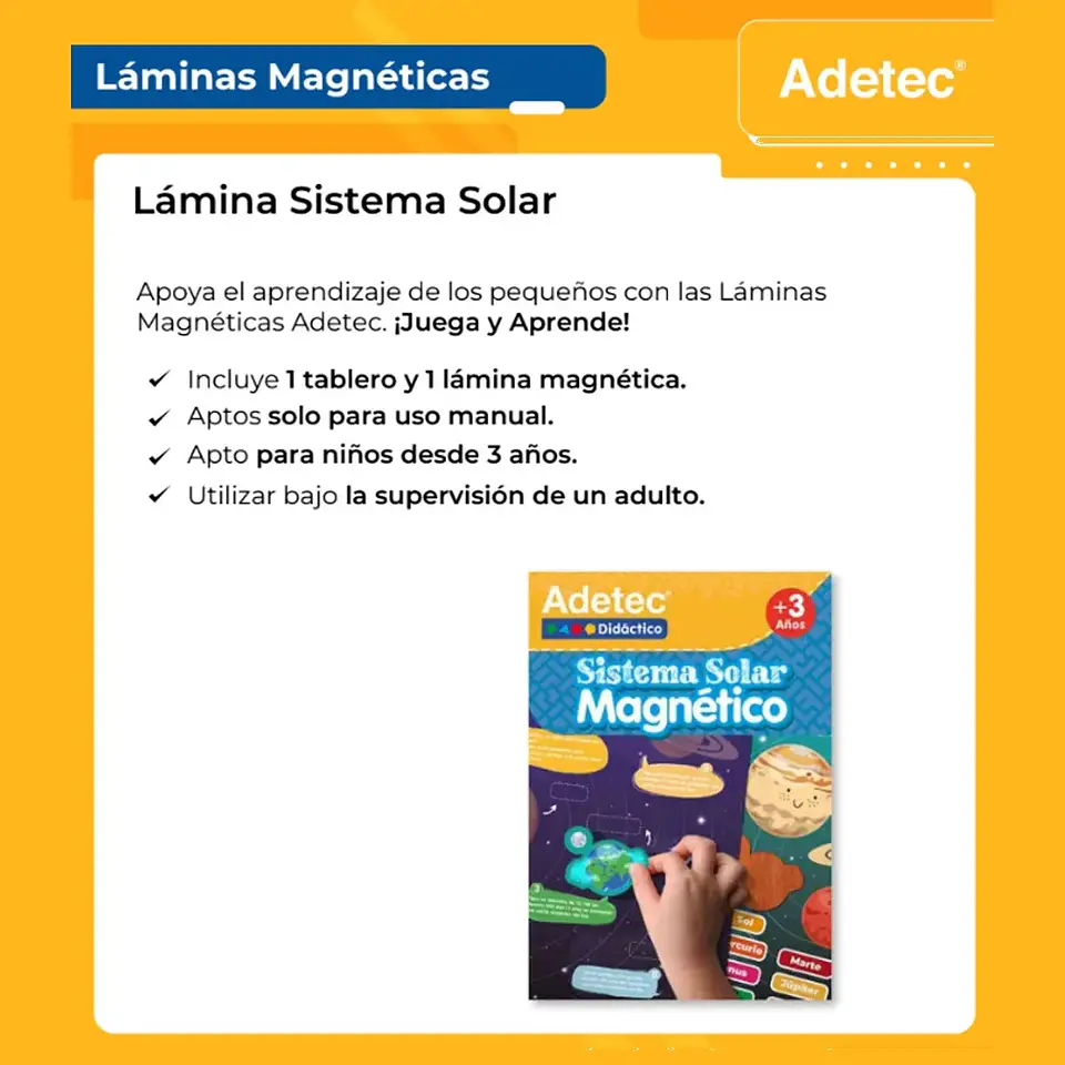 Sistema Solar Magnético de Adetec 4