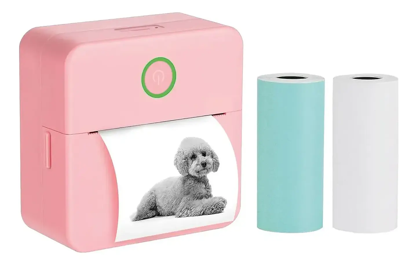 Mini Impresora Térmica Tiny Printer + Rollo De Etiquetas 2