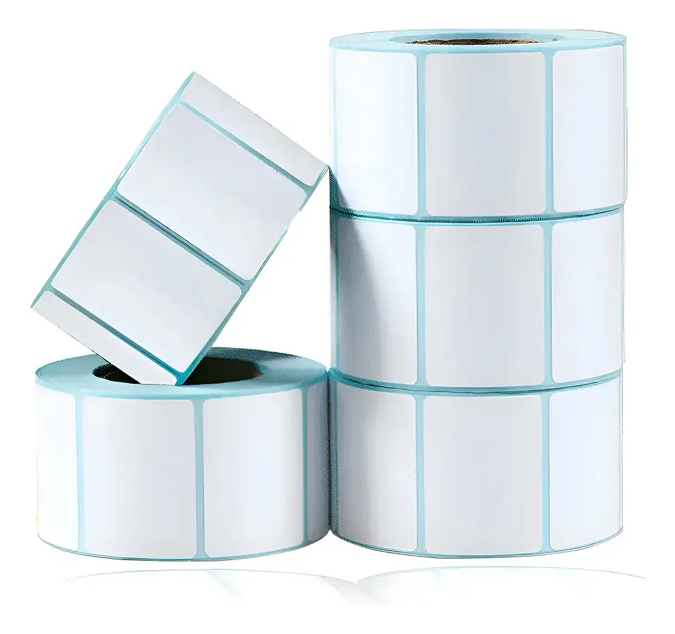 Pack X5 Rollo Etiquetas Termicas Etiqueta Autoadhesiva  1