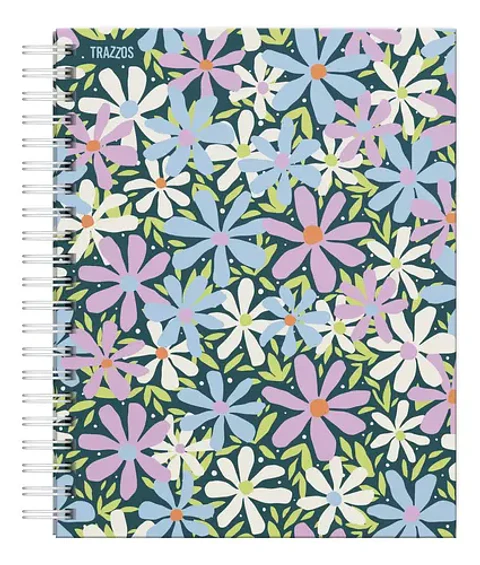 Cuaderno Universitario 5 cursos Trazzos Dgnottas A4 Tapa Dura Diseños surtidos