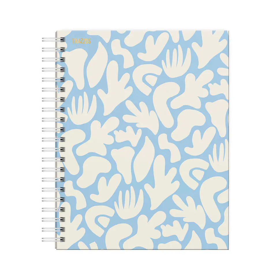 Cuaderno Universitario 5 cursos Trazzos Dgnottas A4 Tapa Dura Diseños surtidos 9
