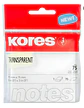 Post it transparente kores 76×76 mm -100 hojas – Colores disponibles en la imagen - Miniatura 1