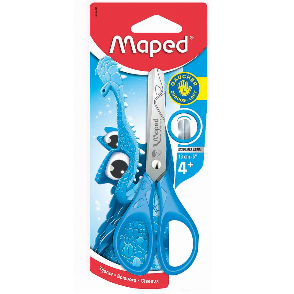 Tijera escolar para Zurdos Maped 13cm 1