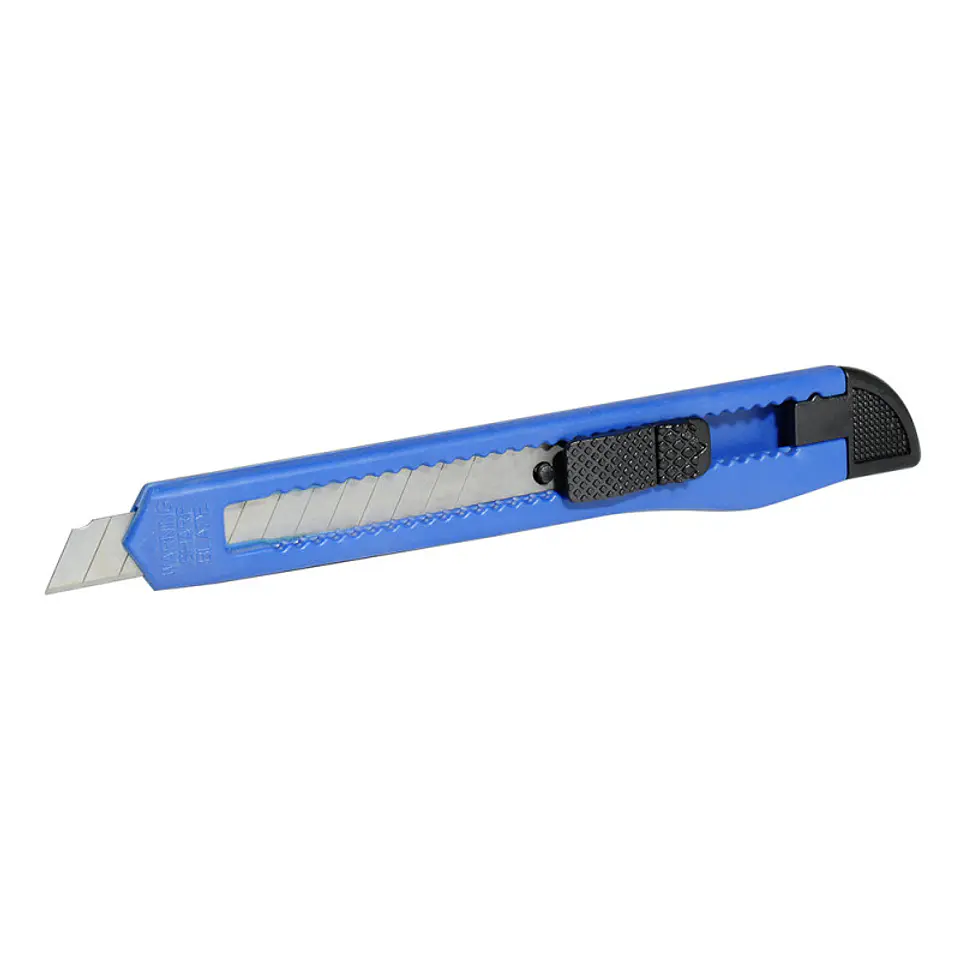 Cutter con cuerpo de plástico de 9 mm  1