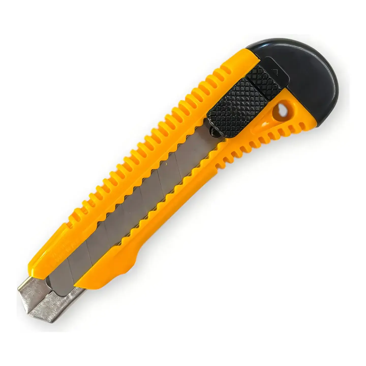 Cuchillo Cartonero Artel Amarillo Con Freno 15.7cm 3