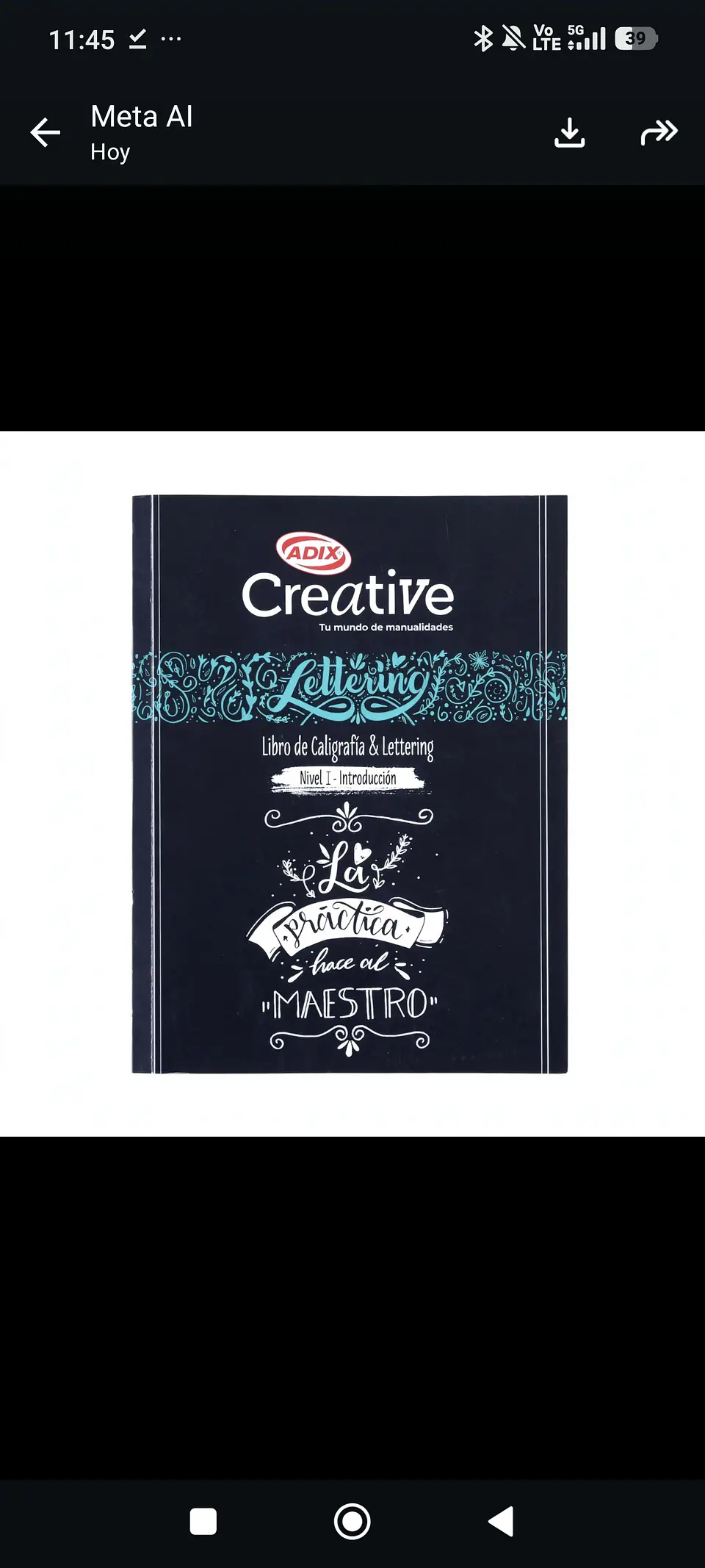Cuaderno De Caligrafía Y Lettering Nivel 1 Adix Creative 1