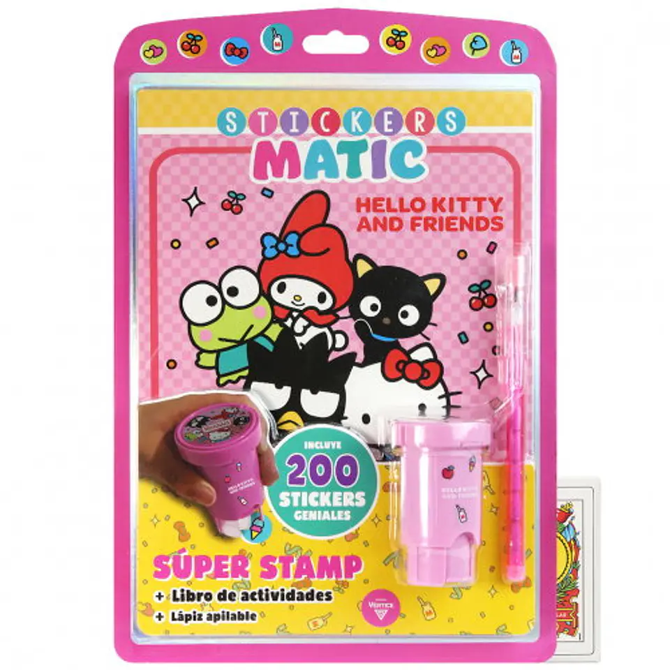 Blíster Sticker Matic Hello Kitty 1