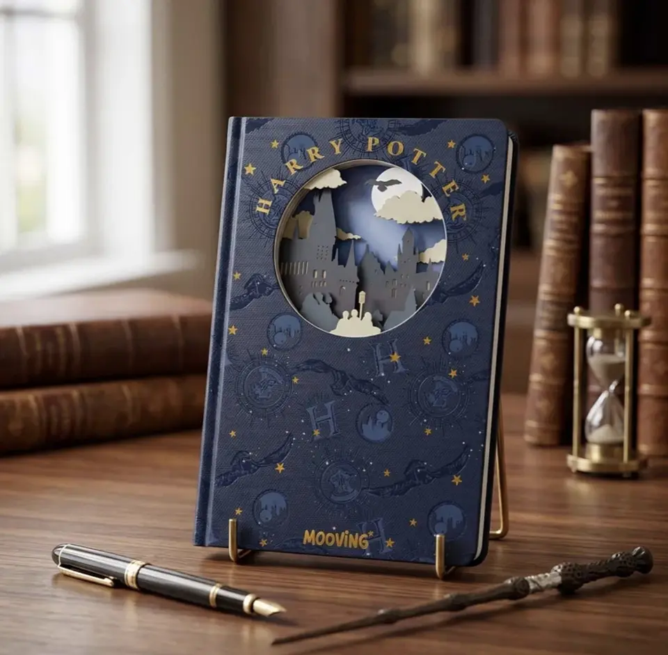 Mooving Magic Layers - Libreta Con Líneas Harry Potter 1